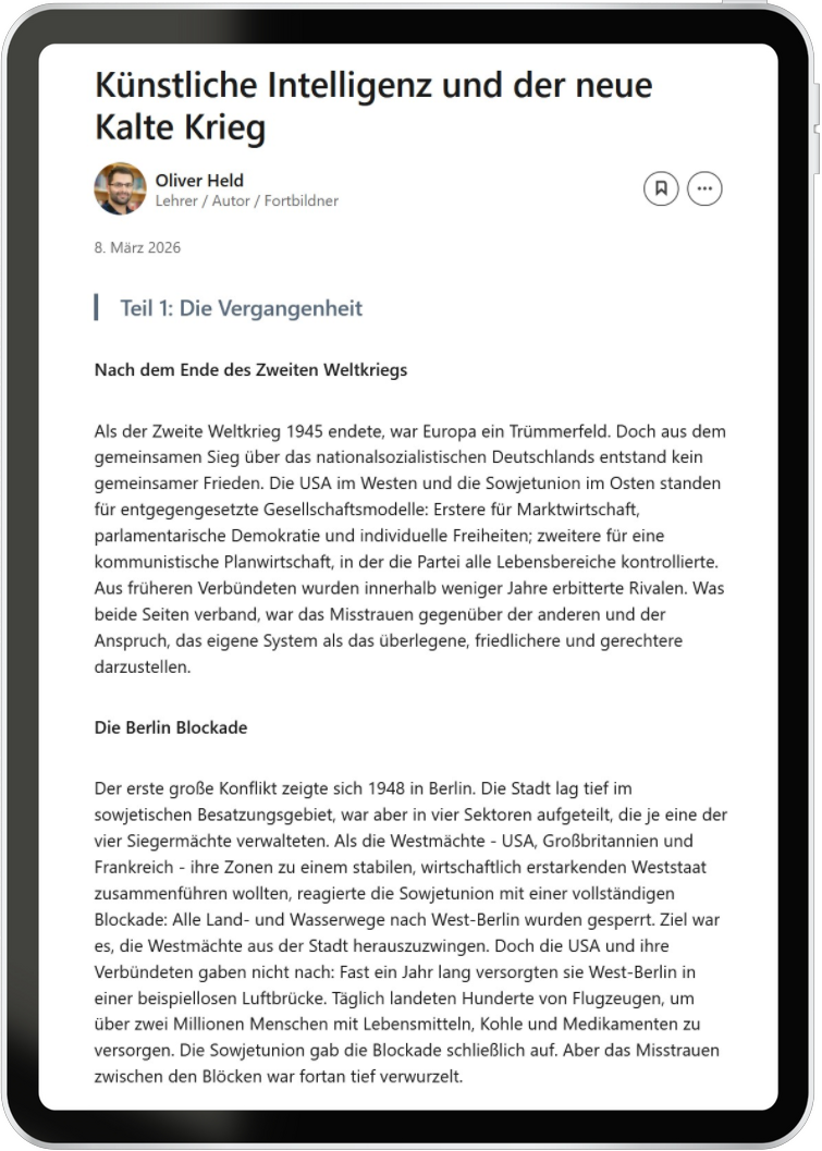 Künstliche Intelligenz und der neue Kalte Krieg (2026/03)